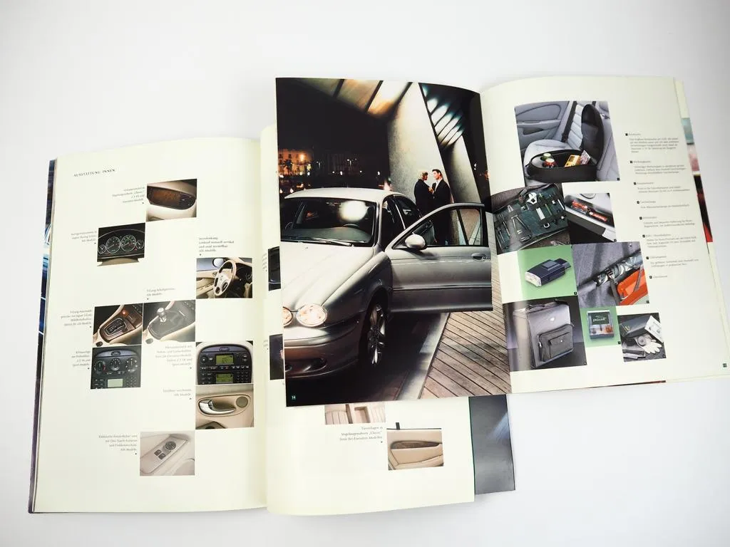 Jaguar X-Type 2.5 3.0 V6 Prospekt 2001 + Zugabe