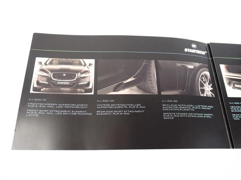 Jaguar XJ Prospekt Veredelungsprogramm Startech 2011