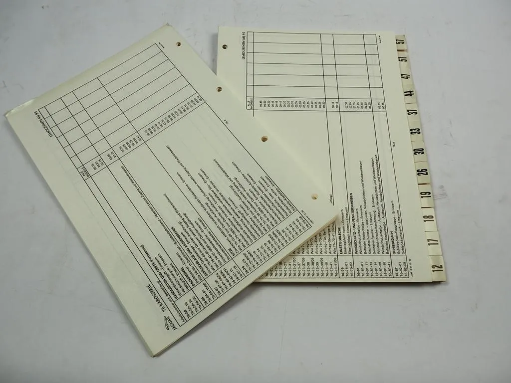 Jaguar XJ X300 3.2 4.0 6.0 Limousine Modell 1995 Reparatur Arbeitsgang Zeiten