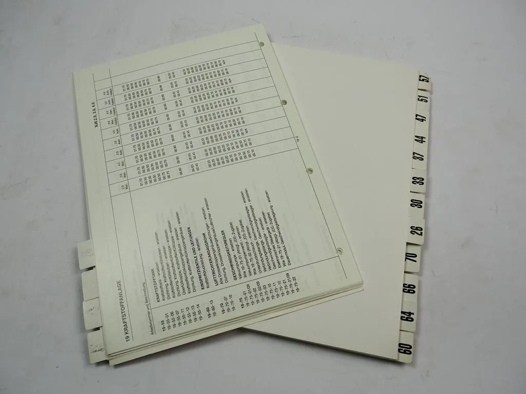 Jaguar XJ6 2.9 3.6 4.0 Reparatur Arbeitsgang Zeiten Arbeitszeiten Werkstatt 1989