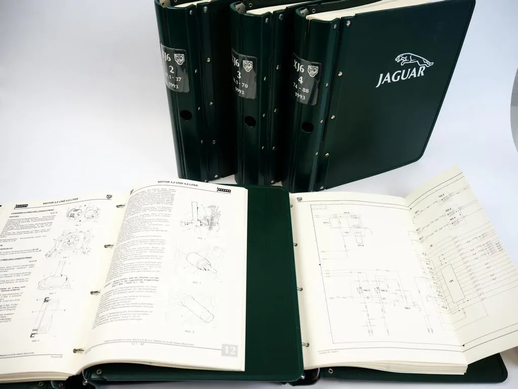 Jaguar XJ6 XJ12 3.2 4.0 6.0 Werkstatthandbuch Reparaturanleitung 1992/93