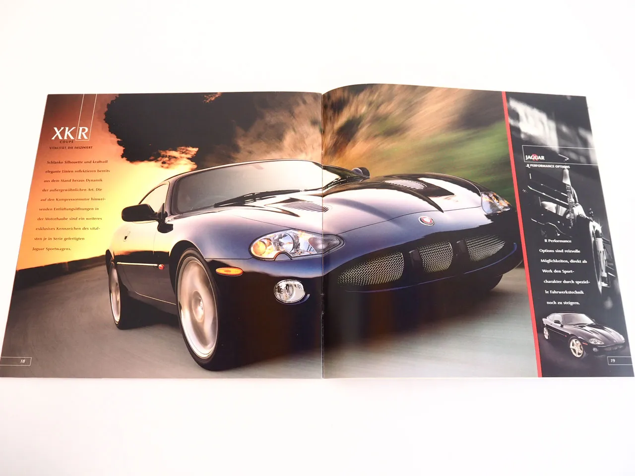 Jaguar XK Series XK8 XKR Prospekt Technische Daten Ausstattung ca. 2000