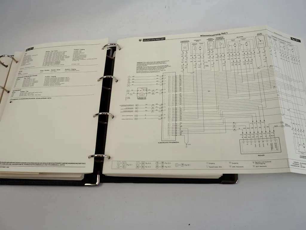 Jaguar XK8 X100 1997 Werkstatthandbuch Reparaturanleitung Schaltpläne Elektrik