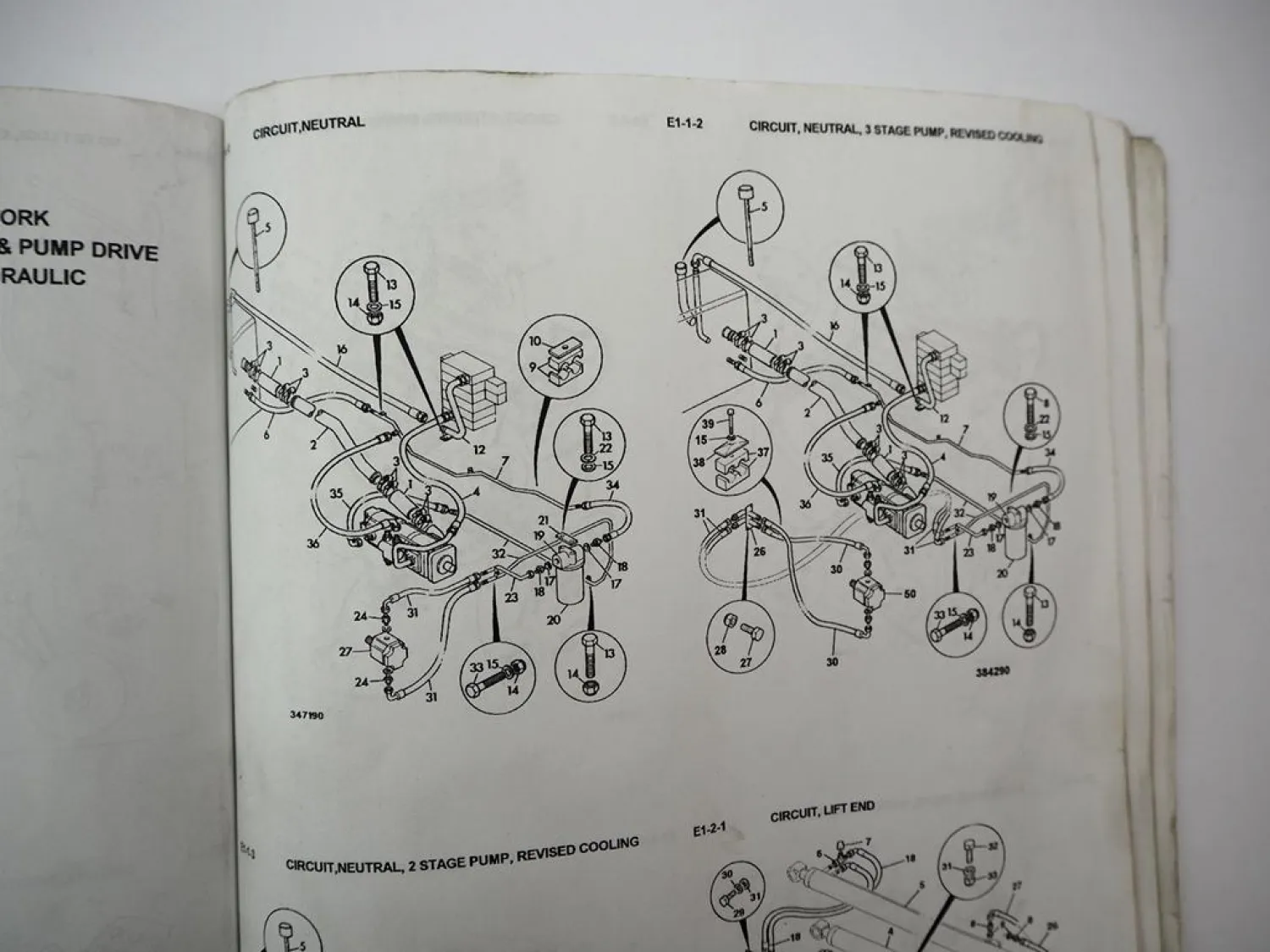 JCB Loadall 535-95 SWAY Teleskoplader Parts Catalog Ersatzteilliste