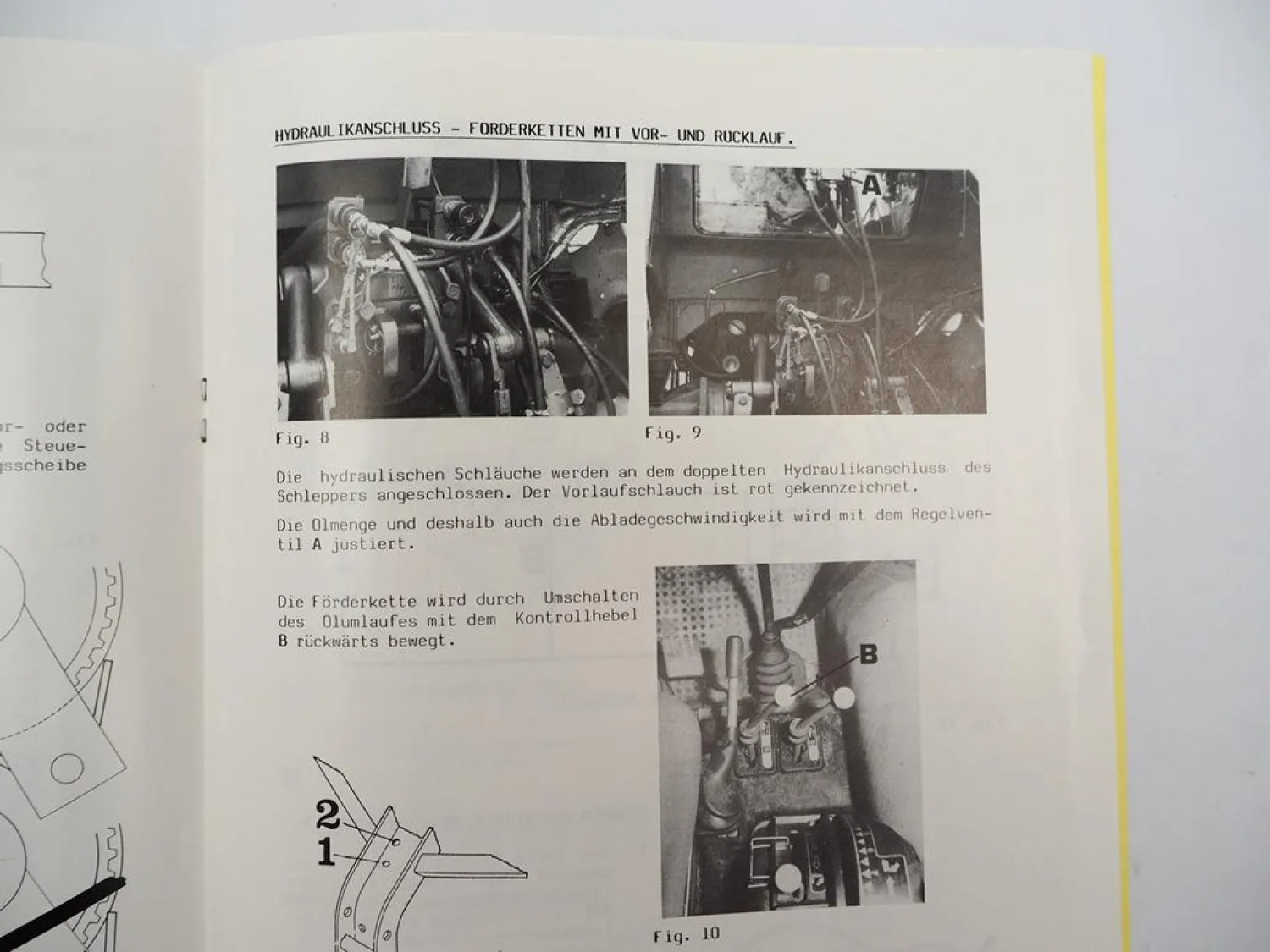 JF AV 30 3000 40 4000 50 5000 6000 Wagen Betriebsanleitung Ersatzteilliste 1987