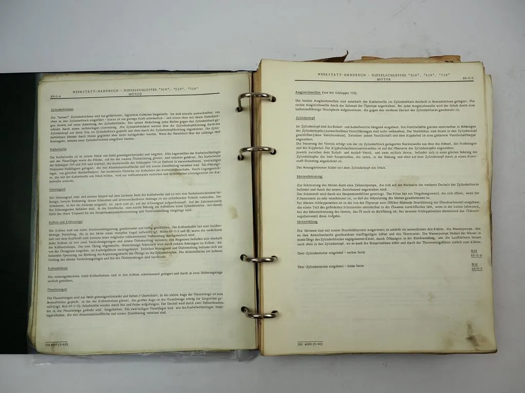 John Deere 310 510 710 Traktor Werkstatthandbuch Reparaturanleitung 1964/66