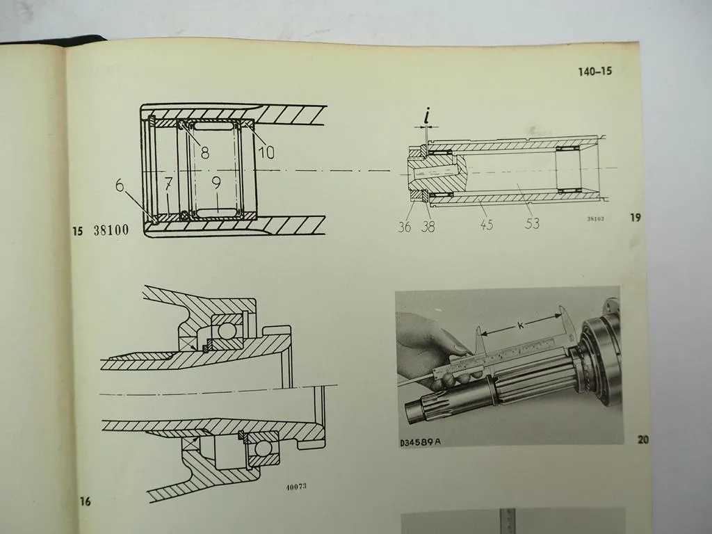 John Deere 310 510 710 Traktor Werkstatthandbuch Reparaturanleitung 1964/66