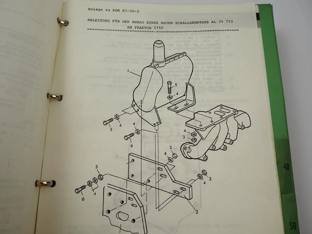 John Deere Traktor Kundendienst Nachrichten Werkstatthandbuch 1980-84