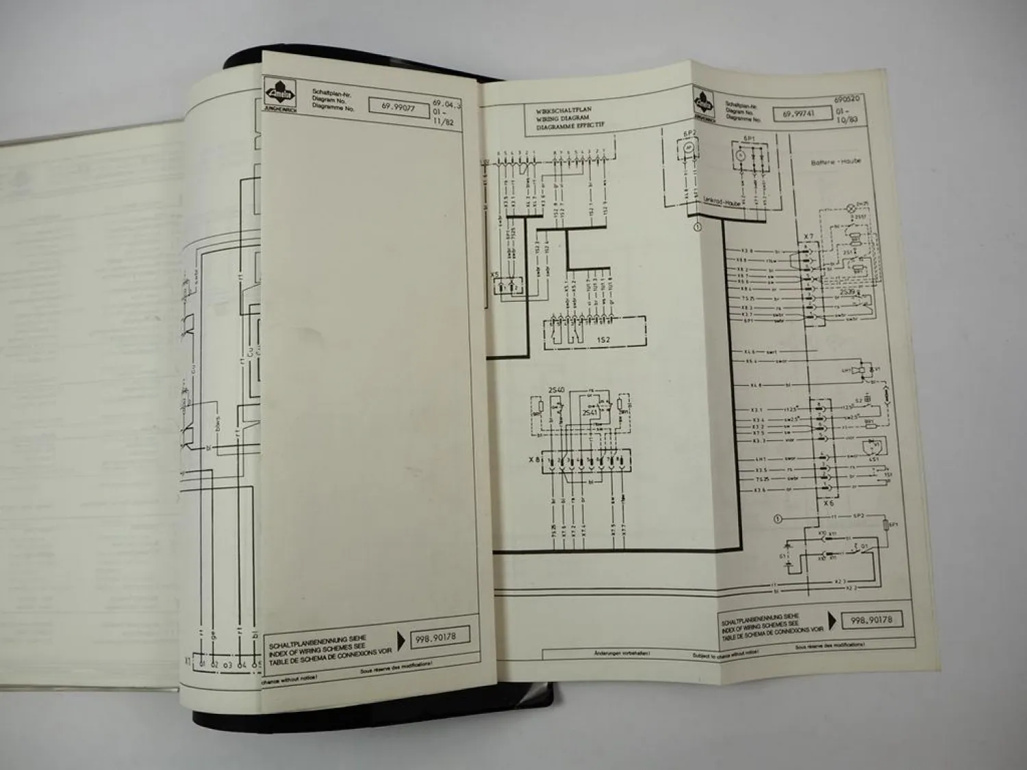 Jungheinrich ETM/V A10 Elektro Gabelstapler Ersatzteilliste Parts List 1985