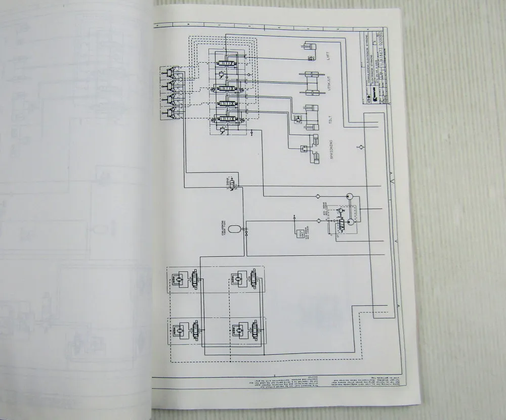 Kalmar EFA20-50 + EFY50-60E Schaltpläne Elektrik Stromlaufpläne 3/1997