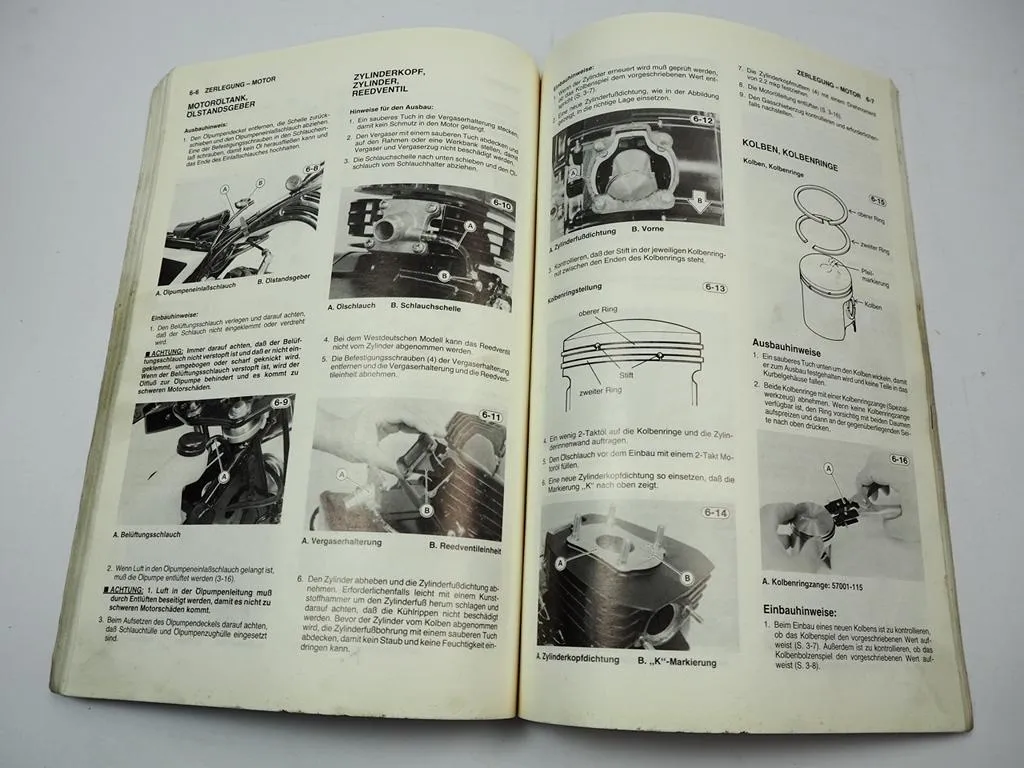 Kawasaki AR50 AR80 A1 AE50 AE80 Werkstatthandbuch Reparaturanleitung 1981