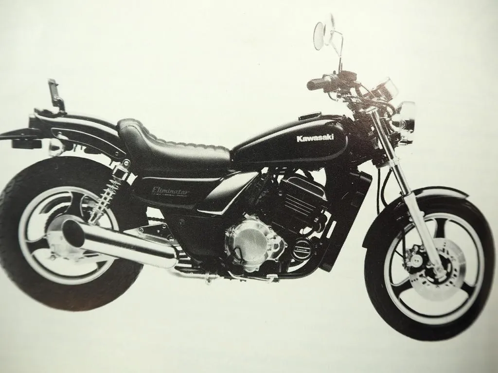Kawasaki EL250 B2 Eleminator Werkstatthandbuch Reparaturanleitung 1988 Wartung
