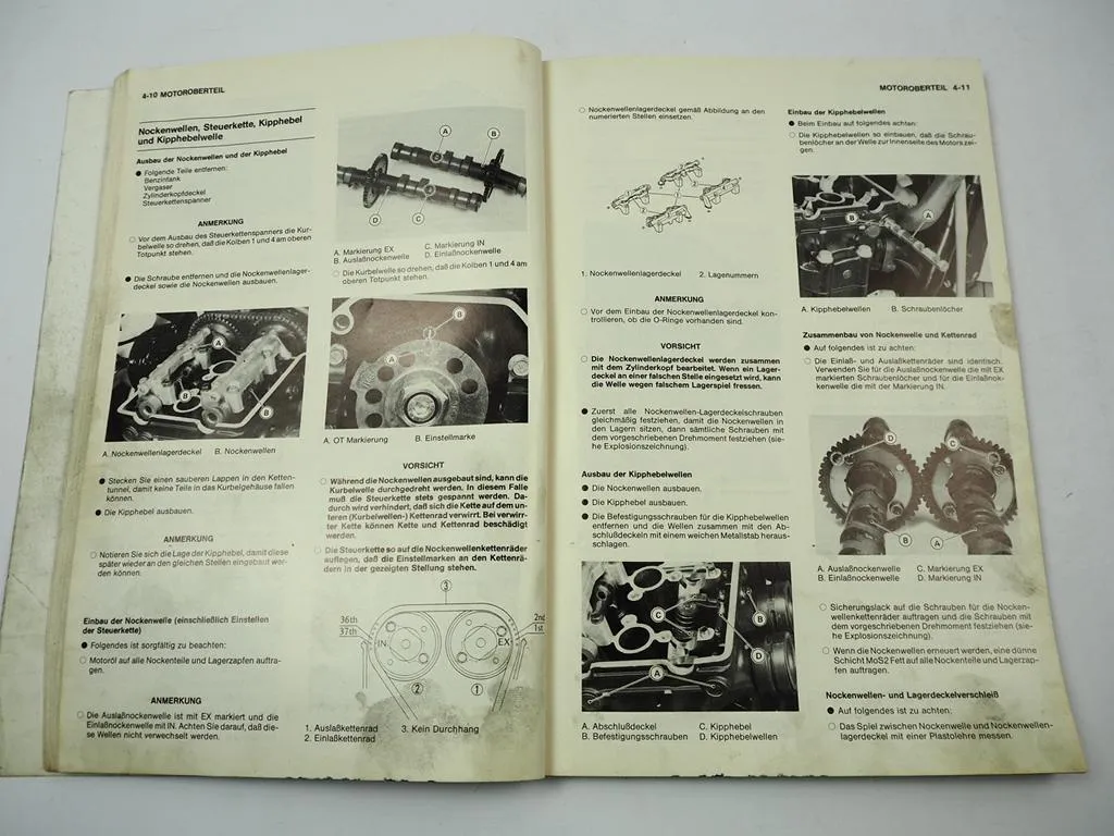 Kawasaki GPX 750 R ZX750F1 Werkstatthandbuch Reparaturanleitung 1986