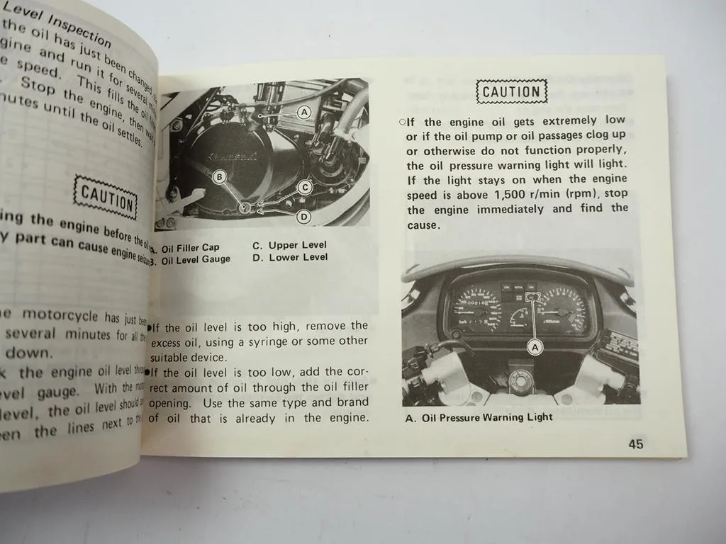 Kawasaki GPZ 400S 500S EX400 500 A4 B3 Owners Manual 1989 Maintenance Wiring Diagram