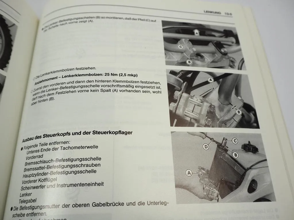 Kawasaki KLX 250 D1 E1 Werkstatthandbuch Reparaturanleitung