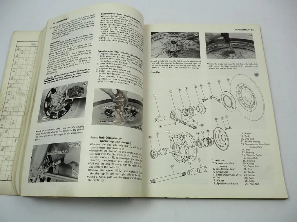 Kawasaki KZ750 Z750 H2 Repair Shop Manual Werkstatthandbuch 1975