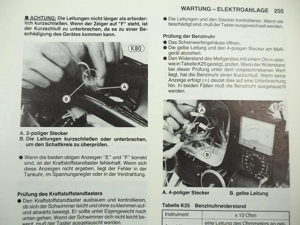 Kawasaki Z1300 KZ1300 Werkstatthandbuch Reparaturanleitung 1979