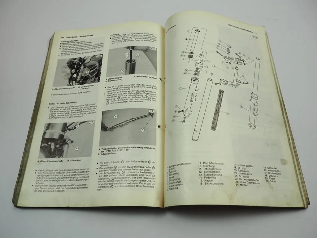 Kawasaki Z250 A1 Werkstatthandbuch Reparaturanleitung Wartung Schaltplan 1979