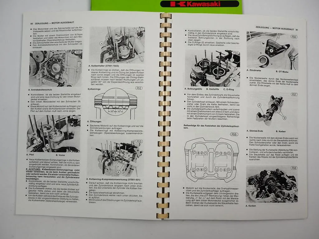 Kawasaki Z250 A1 Werkstatthandbuch Reparaturanleitung Wartung Schaltplan 1979