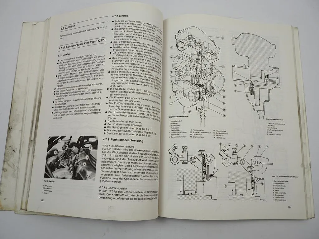 Kawasaki Z400 Z500 Z550 ab 1979 Reparaturanleitung Werkstatthandbuch Band 5046
