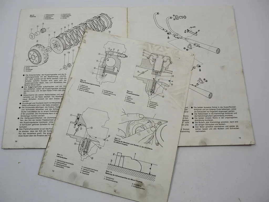Kawasaki Z750 ab 1980 E1 H1 E2 L1 R1 GPZ Reparaturanleitung Werkstatthandbuch