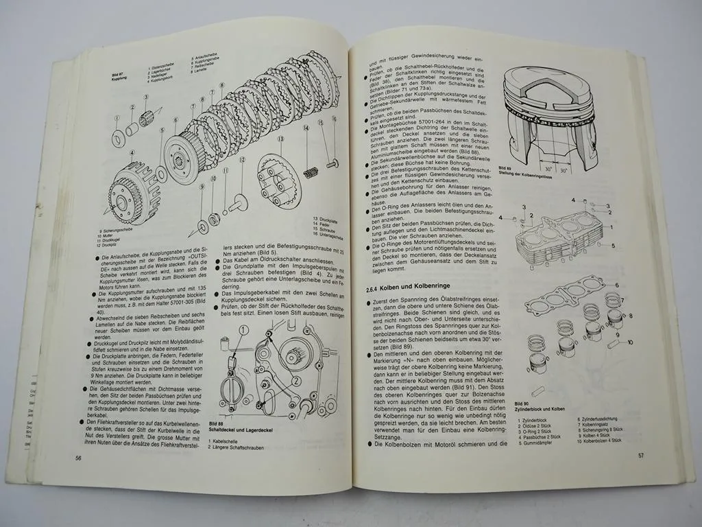 Kawasaki Z750 ab 1980 E1 H1 E2 L1 R1 GPZ Reparaturhandbuch Werkstatthandbuch