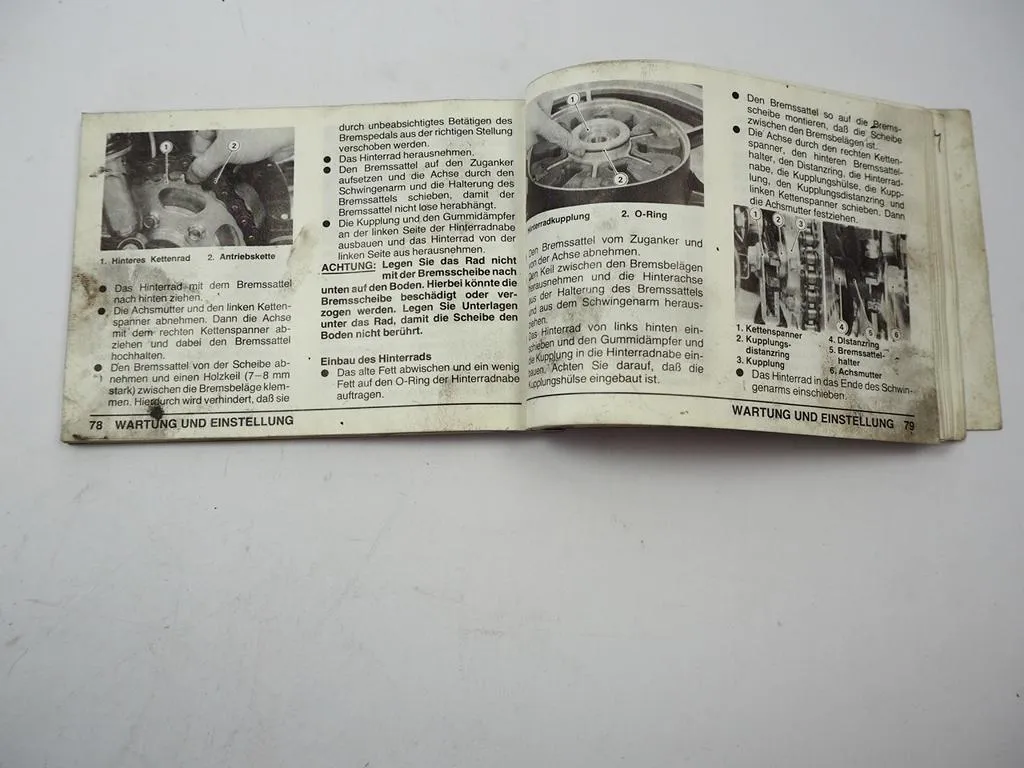 Kawasaki Z750E KZ 750 Betriebsanleitung 1980 Bedienung Wartung Schaltplan Elektrik