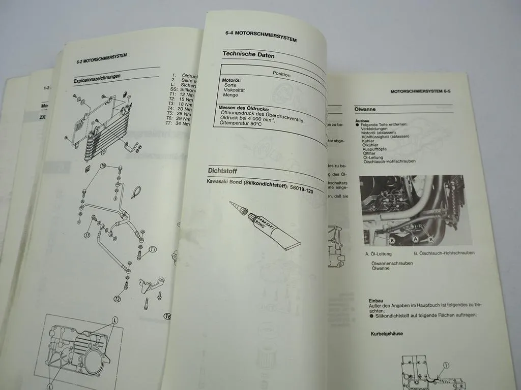 Kawasaki ZZ-R1100 ZX1100 C1 Ergänzung Werkstatthandbuch 1990 Reparaturanleitung