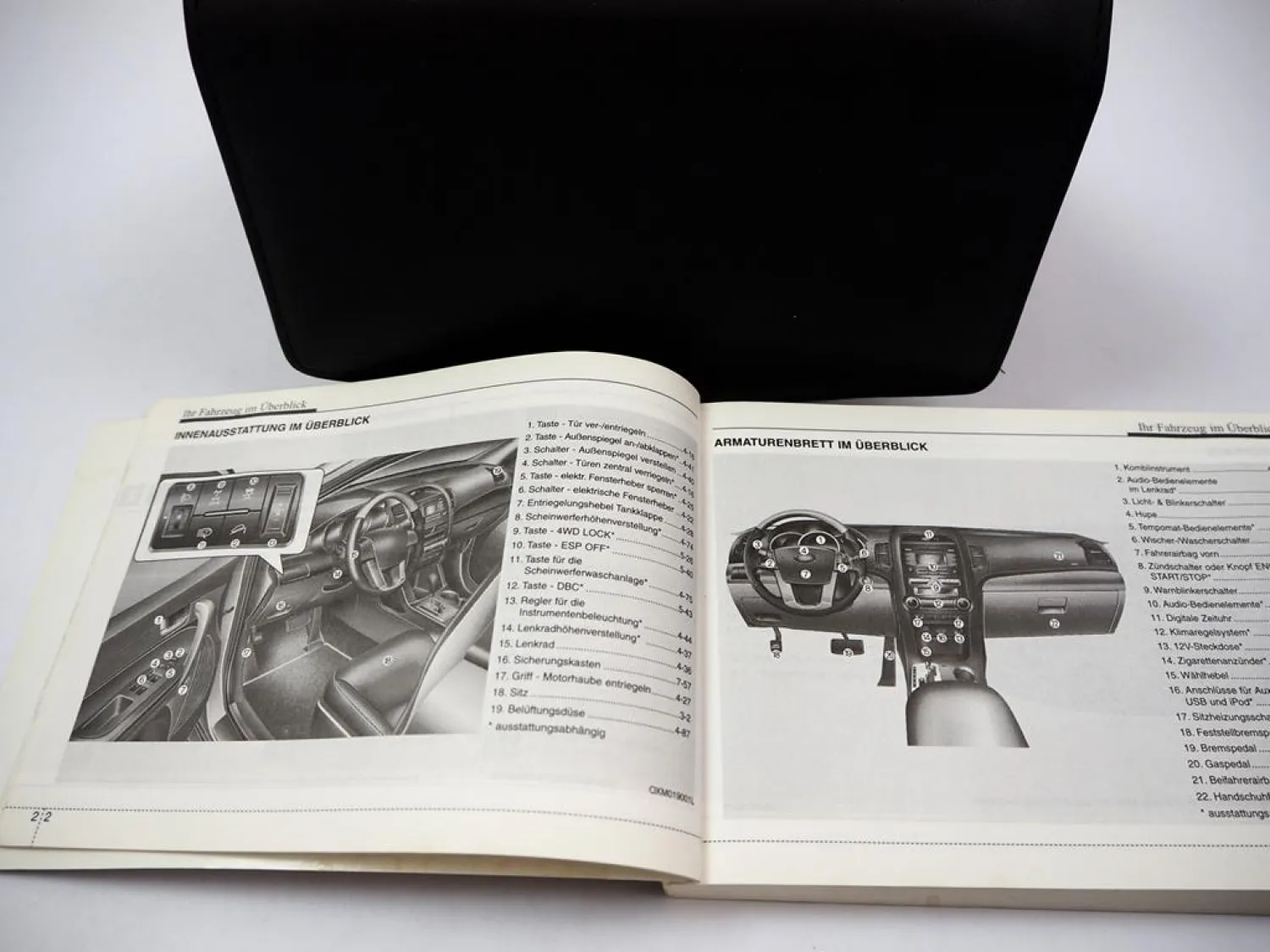 Kia Sorento II XM Betriebsanleitung Handbuch in Deutsch mit Bordmappe 2011