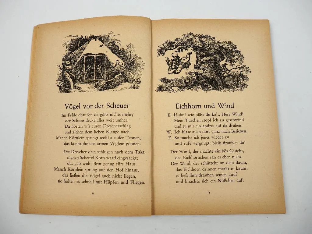 Kinderbuch 100 Fabeln für Kinder von Wilhelm Hey Ausgabe 1940er Jahre
