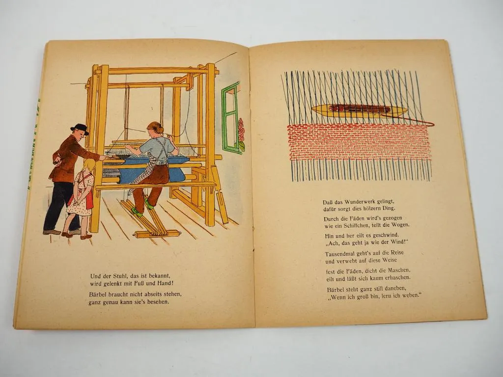 Kinderbuch Das Zauberschiffchen von Lieselott Purjahn ca. 1949