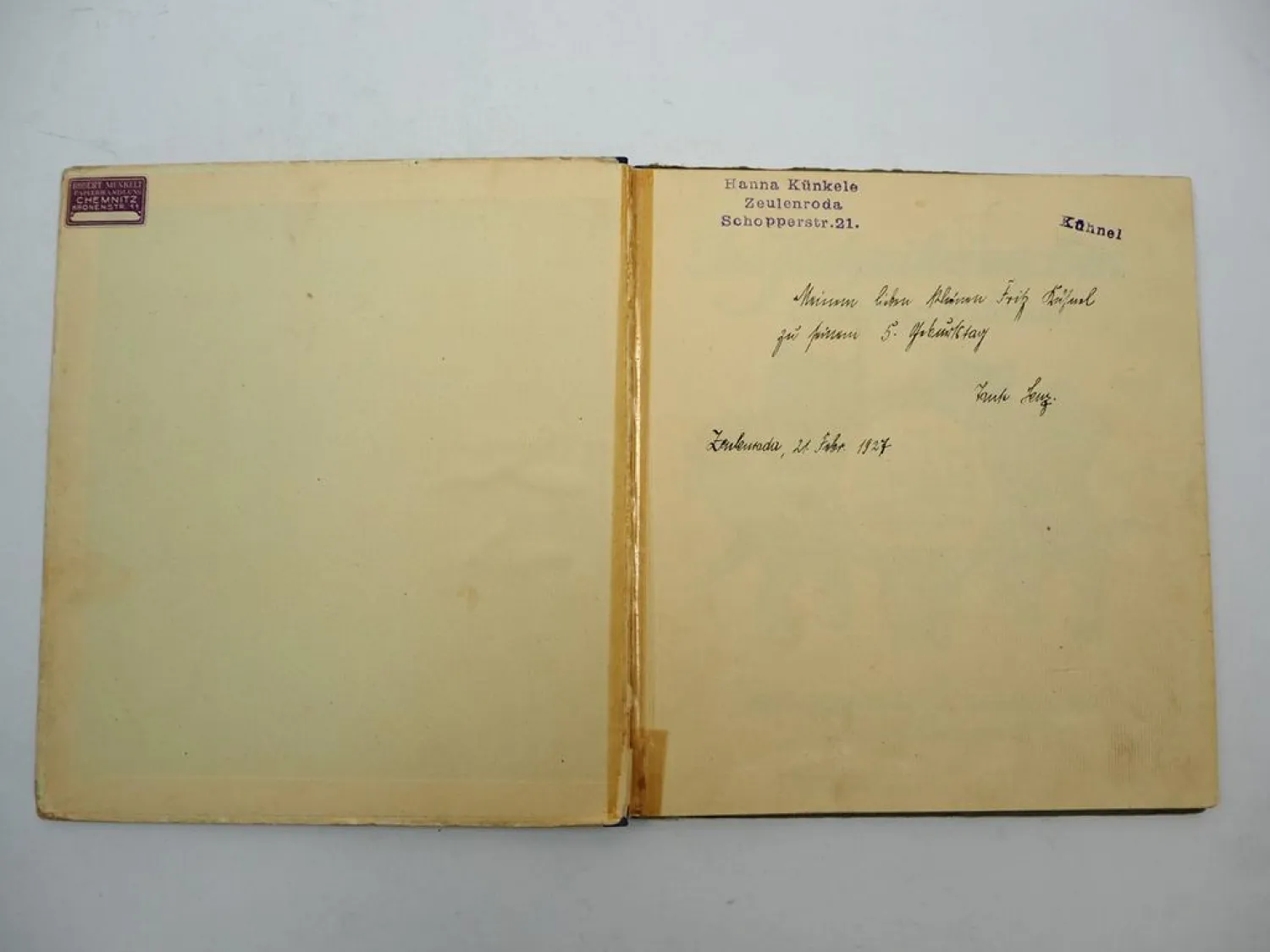 Kinderbuch Im Katzenkränzchen ca. 1927 Alfred Hahns Verlag Arthur Thiele