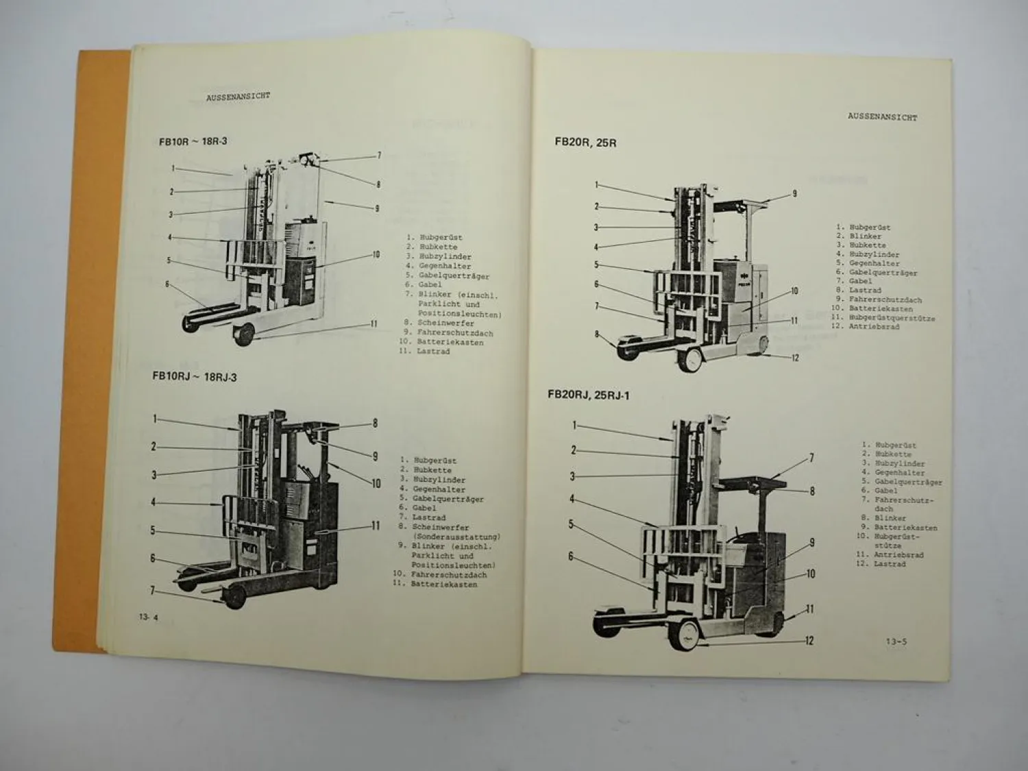 Komatsu FB 10 13 14 15 18 20 25 Stapler Elektrisches System Werkstatthandbuch