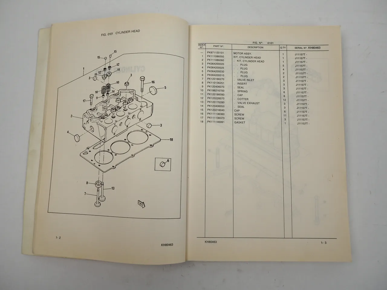Komatsu PC10-6F Hydraulic Excavator Bagger Parts Book Ersatzteilliste 1992