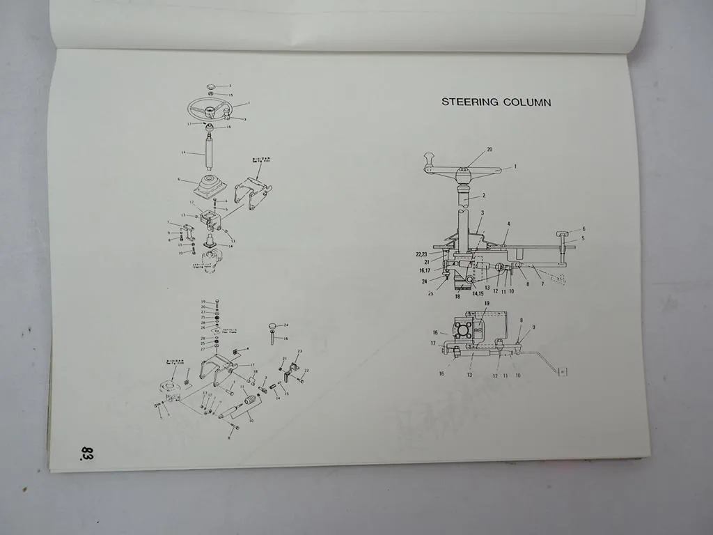 Komatsu PW170-5K Hydraulikbagger Schulungshandbuch 1990er Jahre