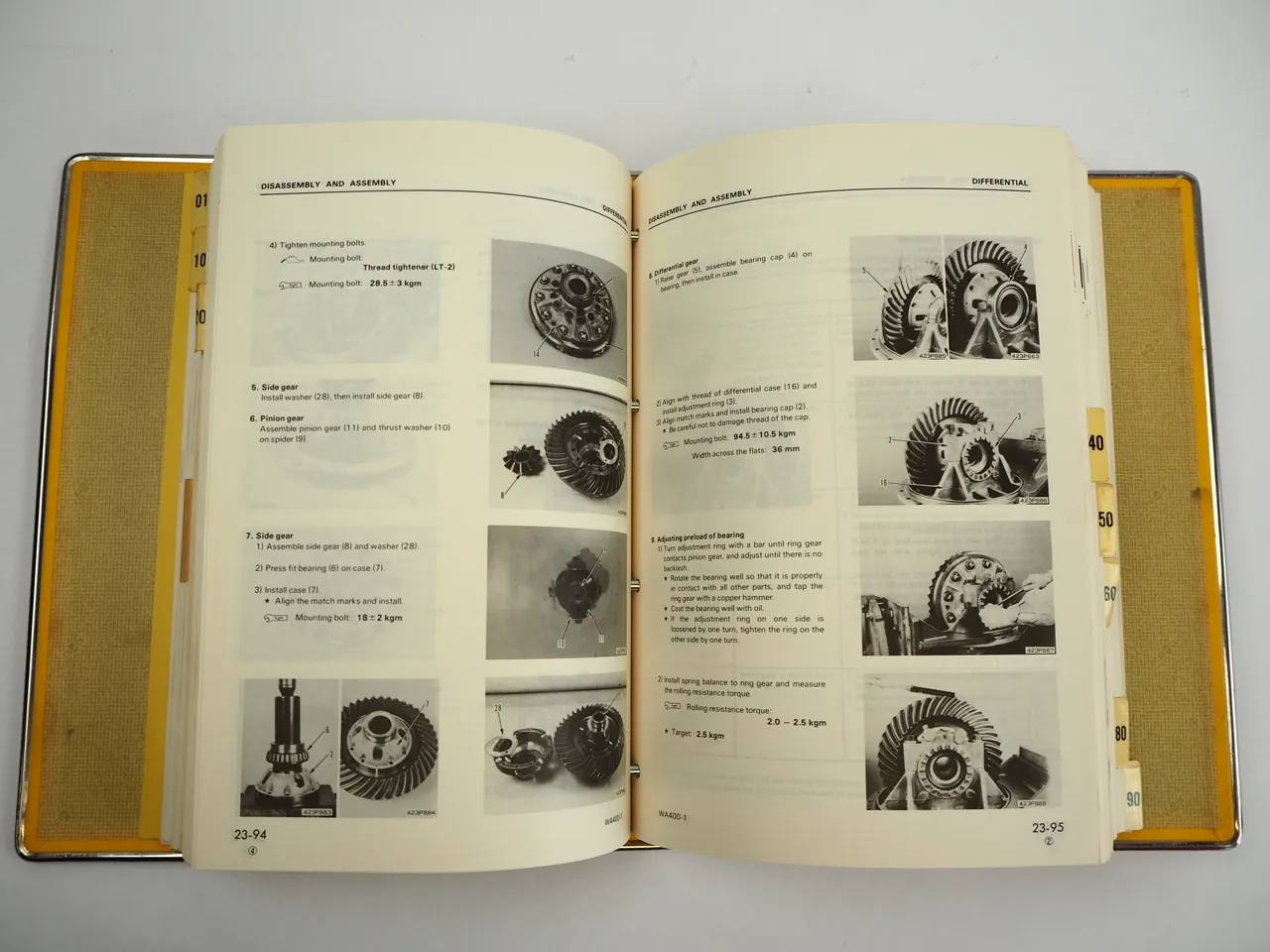 Komatsu WA400-1 Radlader Loader Werkstatthandbuch Shop Manual 1985