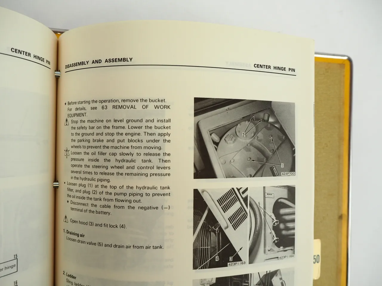 Komatsu WA400-1 Radlader Loader Werkstatthandbuch Shop Manual 1985