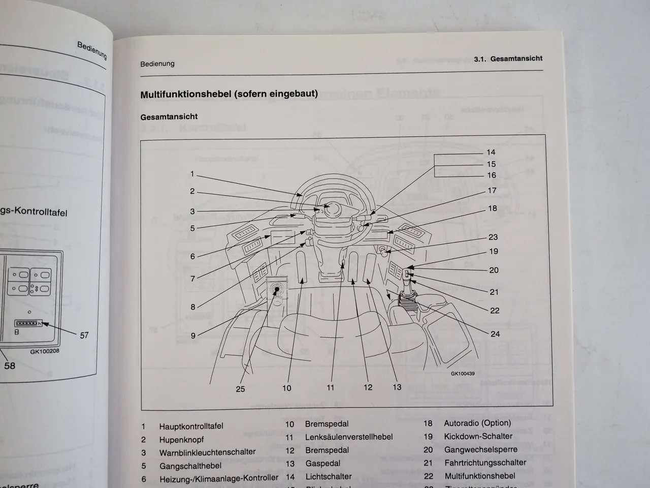 Komatsu WA470-3H Radlader Loader Bedienungsanleitung Ersatzteilliste 2001