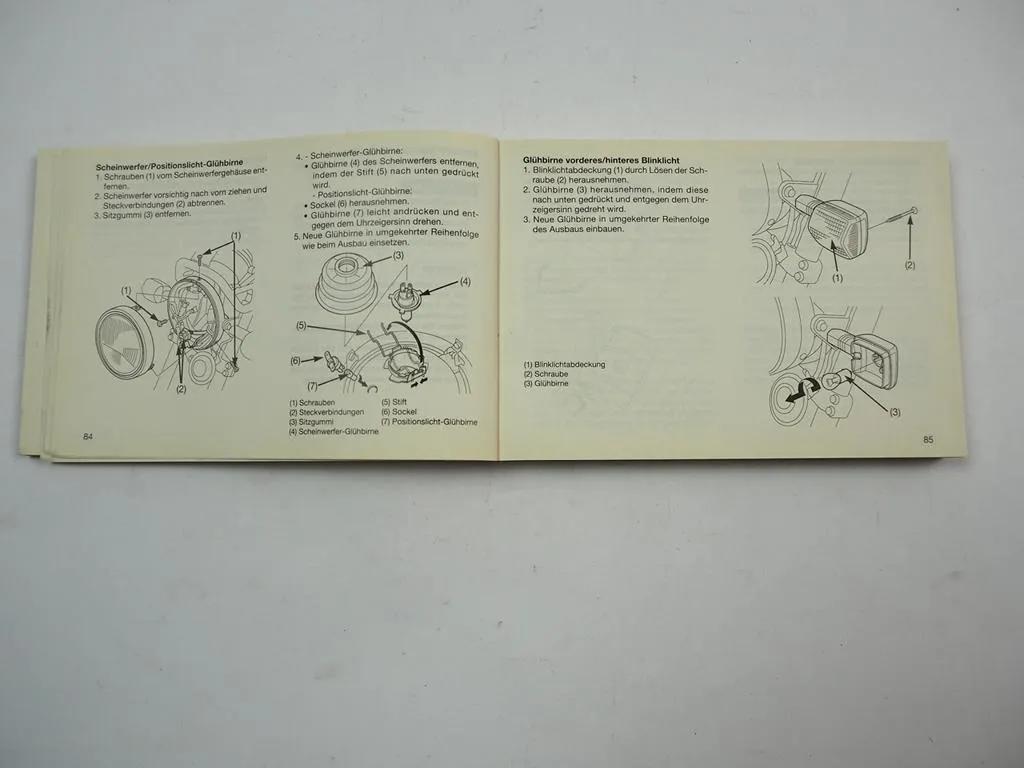 Kopie von Honda SLR 650 Fahrerhandbuch Betriebsanleiutng Uso e Manutenzione #1