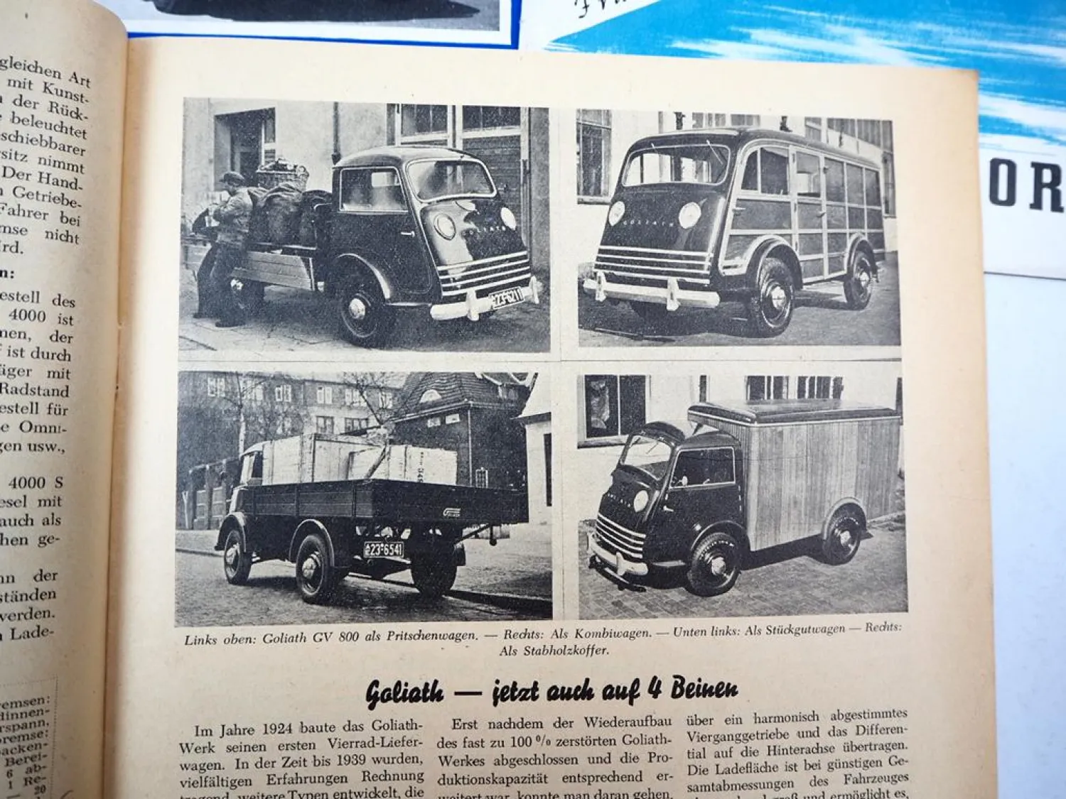 Kraftfahrt Rundschau 10x Zeitschrift Auto Motorrad Nutzfahrzeuge 1950/52