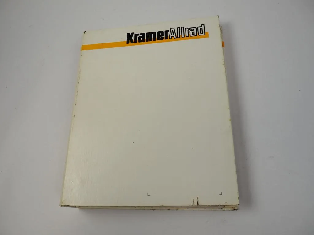 Kramer Allrad 312LE/LEx Schaufellader Ersatzteilliste Parts List 1994