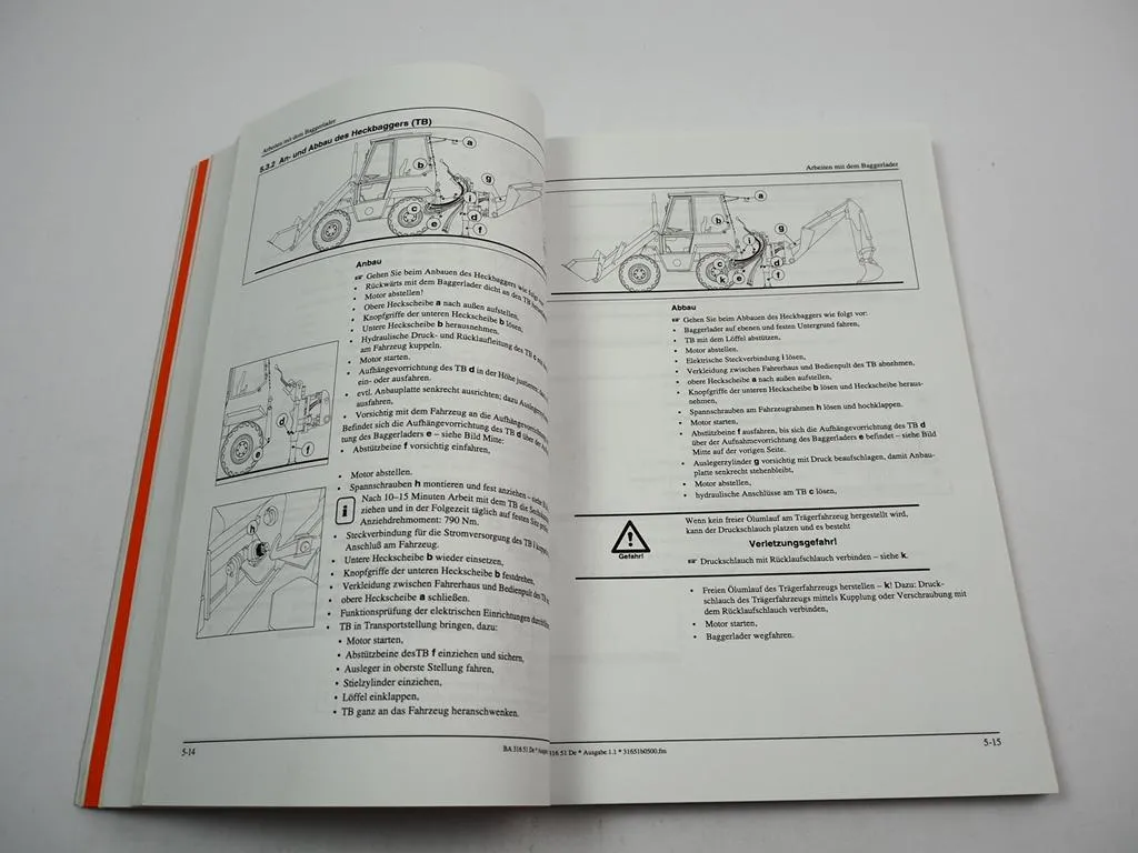 Kramer Allrad 316 Serie 2 Typ 316 51 Betriebsanleitung 1998