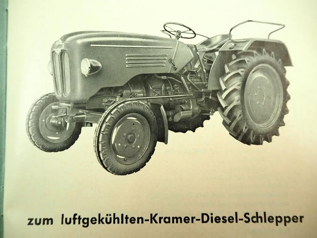 Kramer KL 300 Schlepper Betriebsanleitung