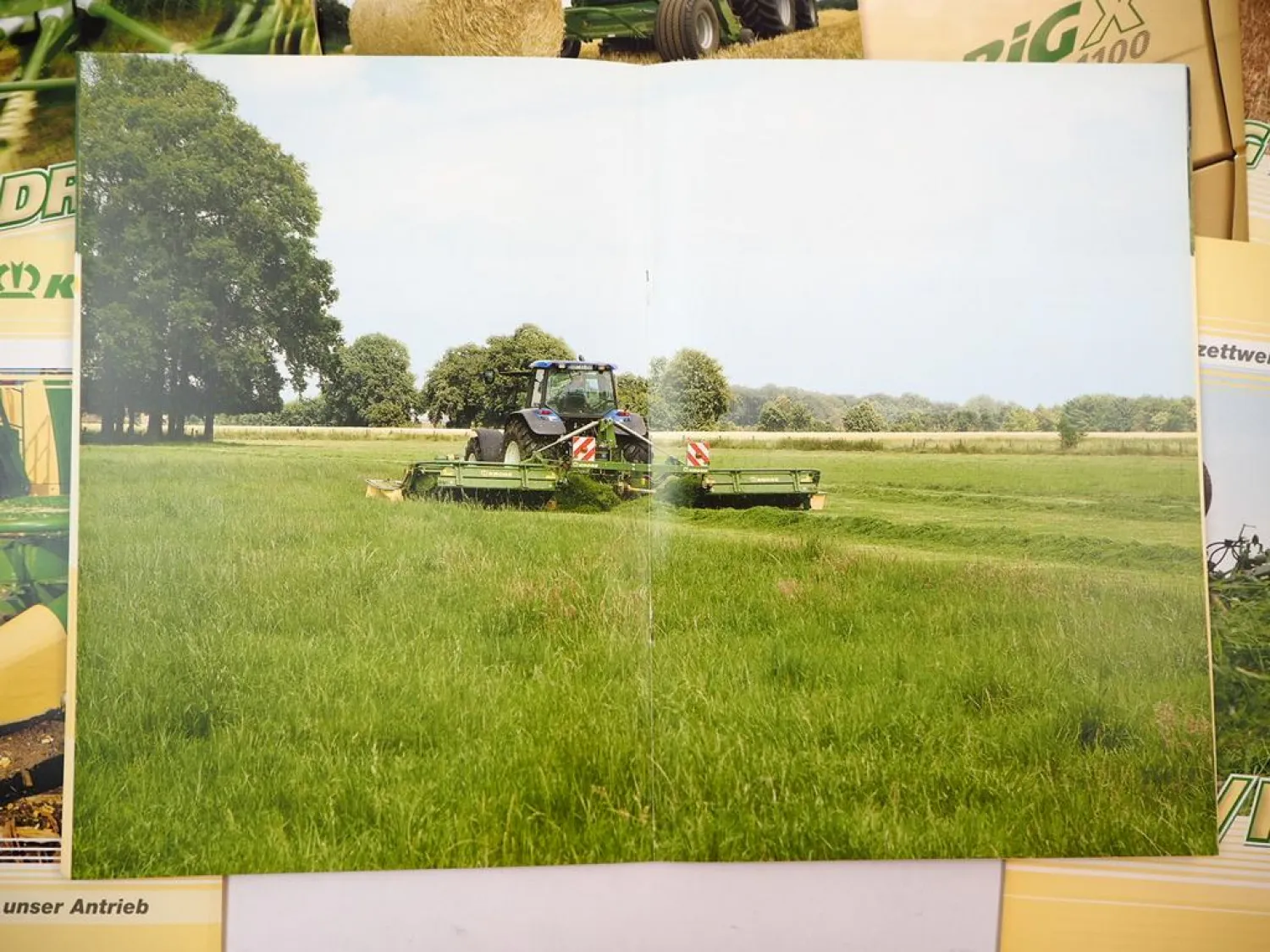 Krone Landtechnik Pressen Mähwerke Feldhäcksler 7x Prospekt 2009/10