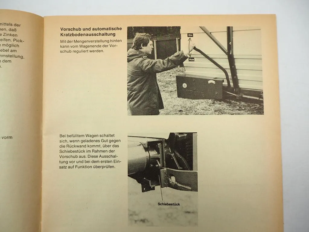 Krone Turbo 2200 2800 Tandem Schneid Ladewagen Betriebsanleitung Ersatzteilliste