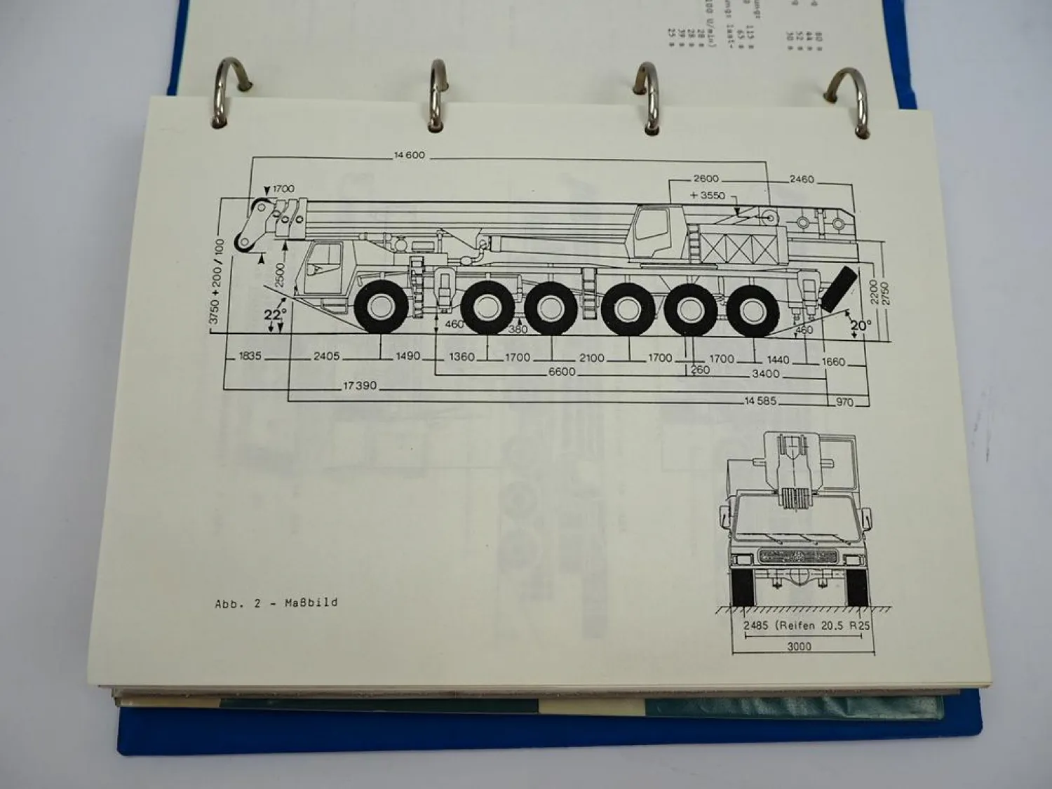 Krupp 140 GMT-AT Mobilkran Betriebsanleitung Bedienungsanleitung Wartung ca. 1985