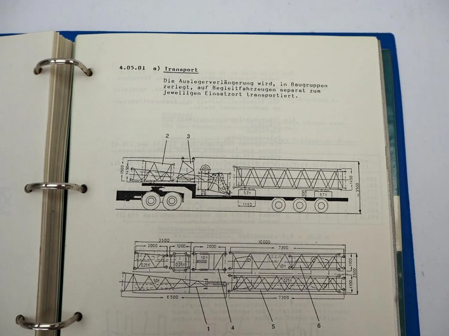 Krupp 140 GMT-AT Mobilkran Betriebsanleitung Bedienungsanleitung Wartung ca. 1985