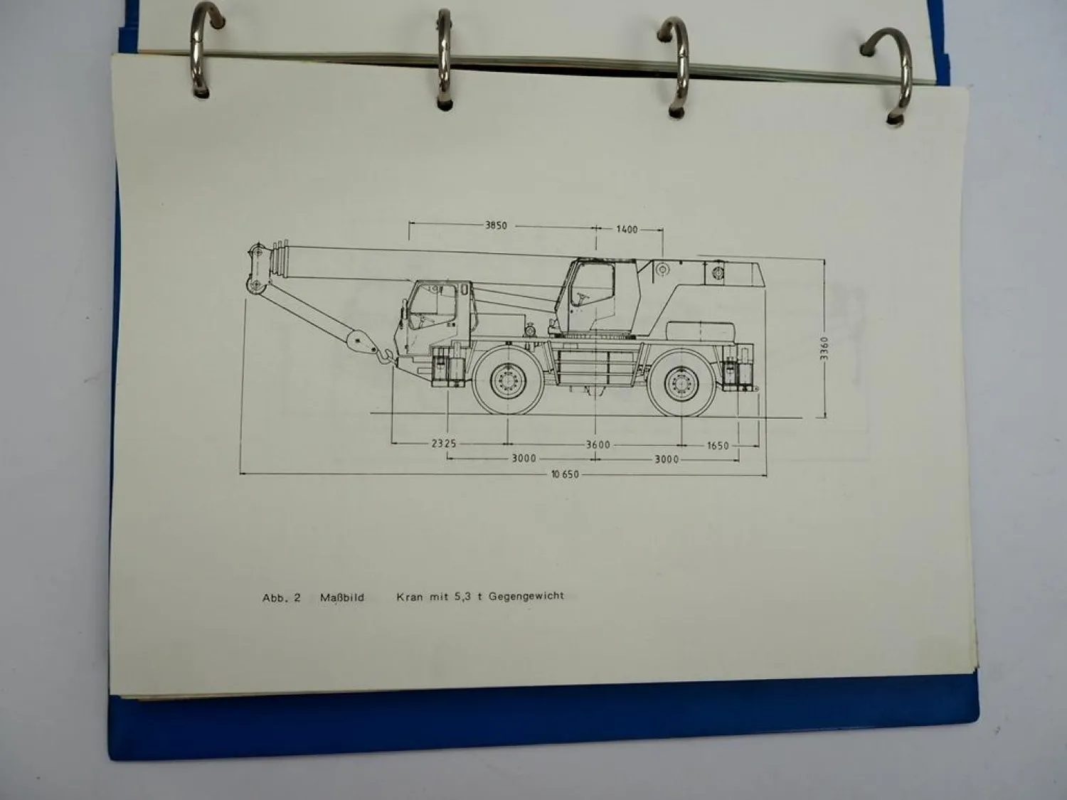 Krupp 30 GMT-AT Mobilkran Betriebsanleitung Bedienungsanleitung 1970/80er Jahre