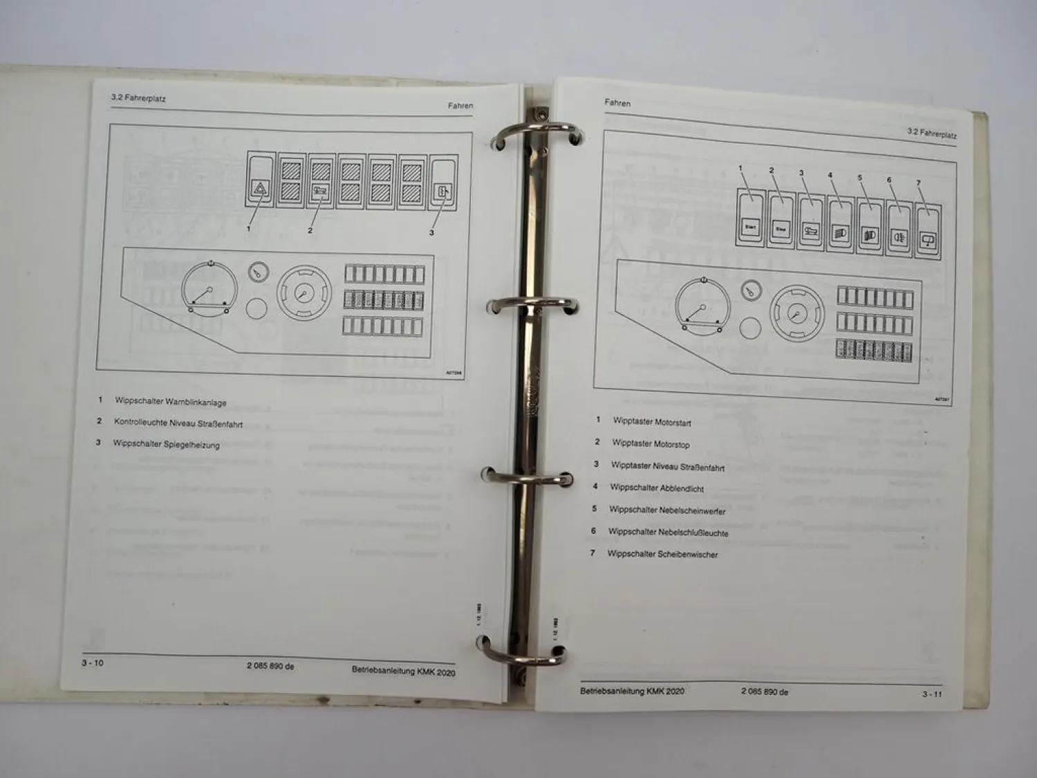 Krupp KMK 2020 Mobilkran Betriebsanleitung Bedienungsanleitung 1993