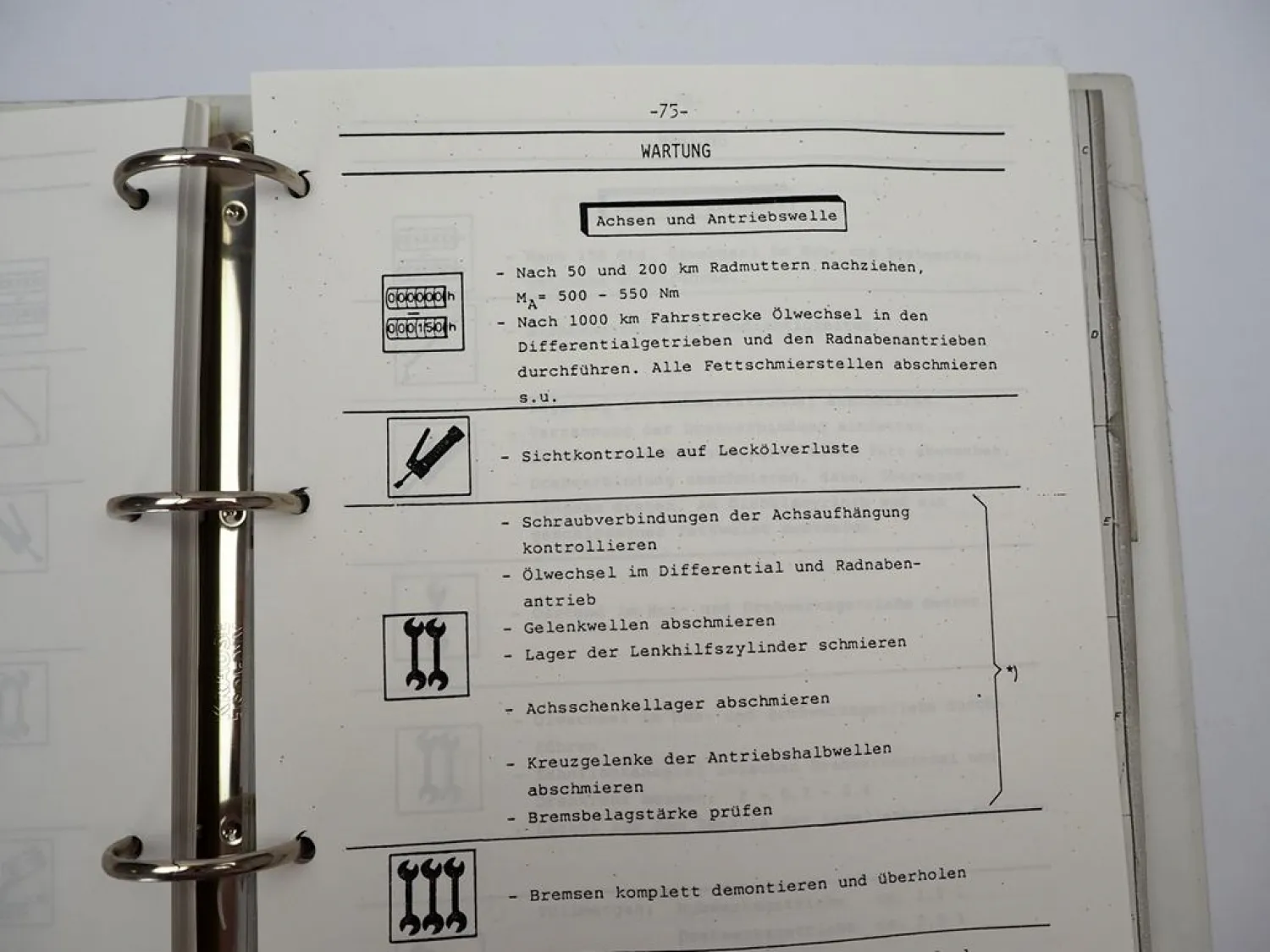 Krupp KMK 2020 Mobilkran Betriebsanleitung Bedienungsanleitung ca. 1987/88